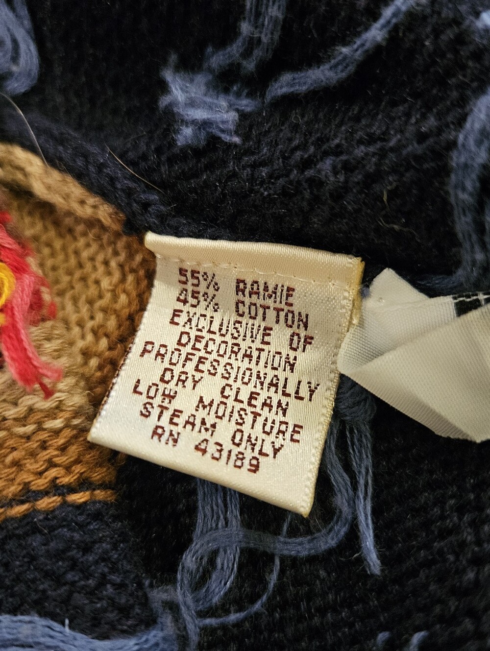 VTG 1995 Susan Bristol Cardigan Sweater Medium Folk Art Kitchen Art To Wear - Picture 8 of 11